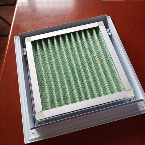 門鉸式鋁合金百葉送風口 初效過濾器的有效組合應用